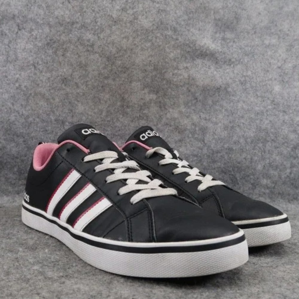 Adidas Women's Shoes 10 10.5 11 Lifestyle Sneakers Black and Pink Fashion